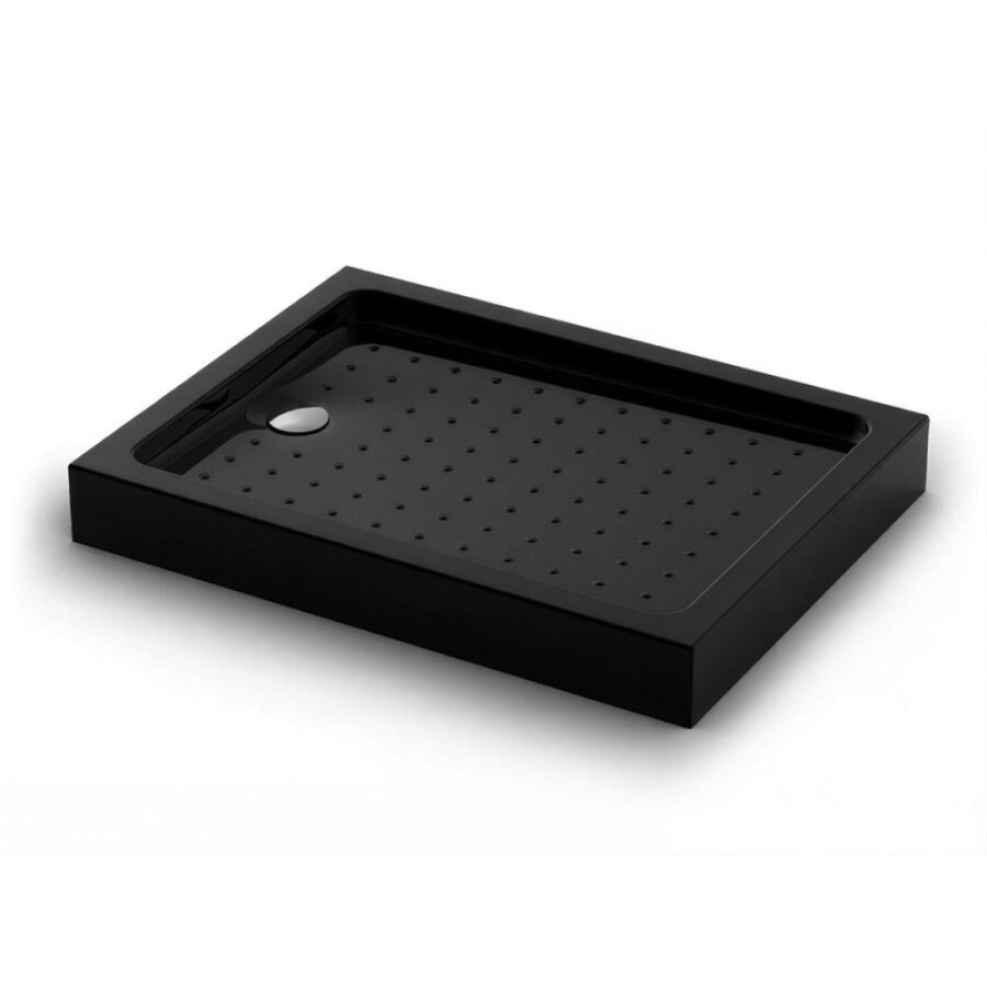 Душевой поддон Veconi Tezeo TZ54B-10080-C5 acrylic, 100 х 80 см, прямоугольный, черный