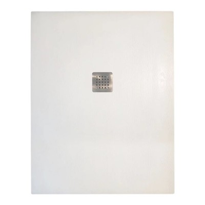 Душевой поддон Veconi Tezeo TZW21-108-R1 stone, 100 х 80 см, прямоугольный, белый