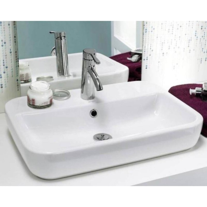 Раковина Cersanit Caspia UM-CAS60/1-S, 60 х 42 см