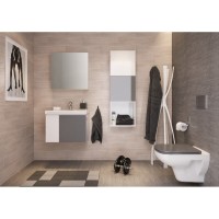 Раковина Cersanit Colour 50, UM-COL50/1, белая