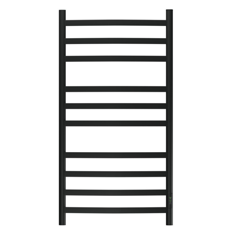 Полотенцесушитель электрический Apextermo Umbra UM00105BM, ширина 50 см, высота 100 см, диммер справа, цвет черный матовый