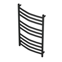 Полотенцесушитель электрический Apextermo Umbra UM00105BM, ширина 50 см, высота 100 см, диммер справа, цвет черный матовый
