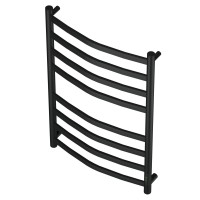 Полотенцесушитель электрический Apextermo Umbra UM00185BM, ширина 50 см, высота 80 см, диммер справа, цвет черный матовый