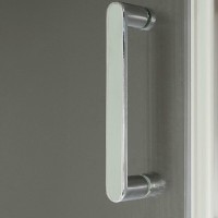 Душевой уголок BelBagno Unique 115 х 100 см, стекло прозрачное, профиль хром, UNIQUE-AH-1-100/115-100-C-Cr