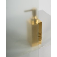 Душевой уголок BelBagno UNIQUE-AH-1-110/125-90-M-Cr, 110-125 х 90 см, стекло матовое, профиль хром