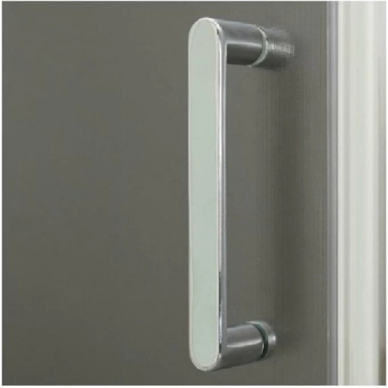 Шторка для ванны BelBagno Unique UNIQUE-VF-2-150/180-140-P-Cr, стекло рифленое, цвет профиля хром