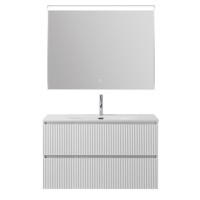 Тумба под раковину BelBagno UNO-1200-2C-SO-BO, 120 см, подвесная, Bianco Opaco