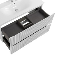 Тумба под раковину BelBagno UNO-1200-2C-SO-BO, 120 см, подвесная, Bianco Opaco