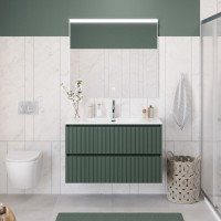 Тумба под раковину BelBagno UNO-1200-2C-SO-VO, 120 см, подвесная, еловая матовая