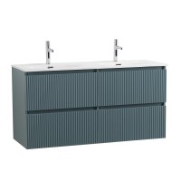 Тумба под раковину BelBagno UNO-1200-4C-SO-AO, 120 см, подвесная, голубая матовая
