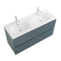 Тумба под раковину BelBagno UNO-1200-4C-SO-AO, 120 см, подвесная, голубая матовая