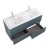 Тумба под раковину BelBagno UNO-1200-4C-SO-AO, 120 см, подвесная, голубая матовая