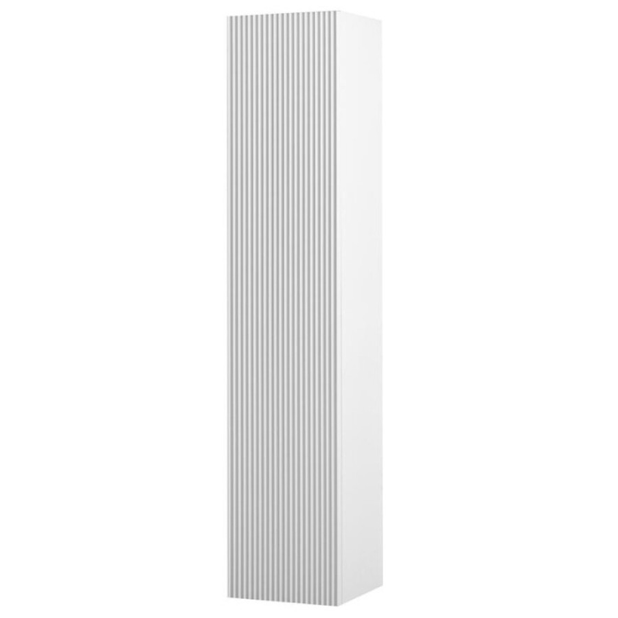 Шкаф-пенал BelBagno UNO-1600-1A-SC-BO, 33 см, подвесной, цвет Bianco Opaco
