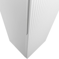 Шкаф-пенал BelBagno UNO-1600-1A-SC-BO, 33 см, подвесной, цвет Bianco Opaco