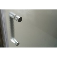 Душевой уголок BelBagno UNO-195-A-2-90-C-Cr, 90 х 90 х 195 см, профиль хром, стекло прозрачное