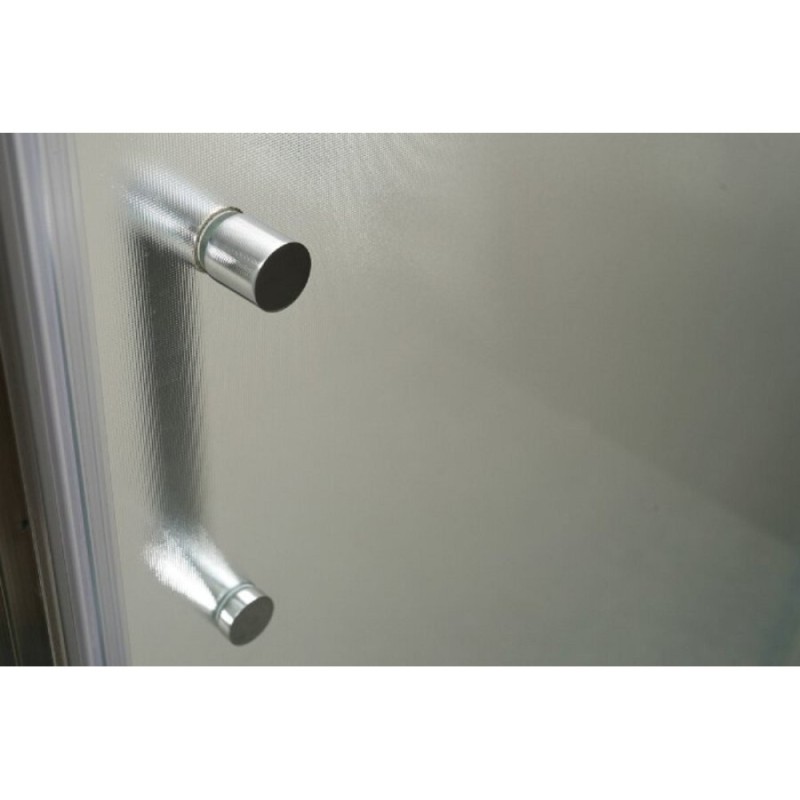 Душевой уголок BelBagno UNO-195-A-2-90-C-Cr, 90 х 90 х 195 см, профиль хром, стекло прозрачное