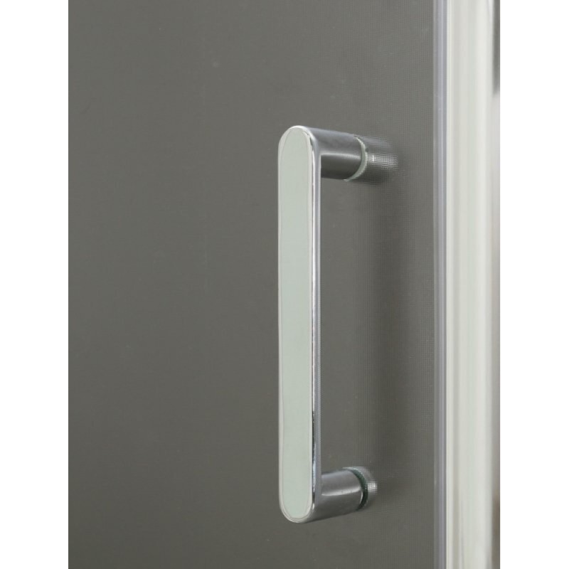 Шторка для ванны BelBagno Uno-195, UNO-195-VF-2-180/140-C-Cr, 140 х 180 см