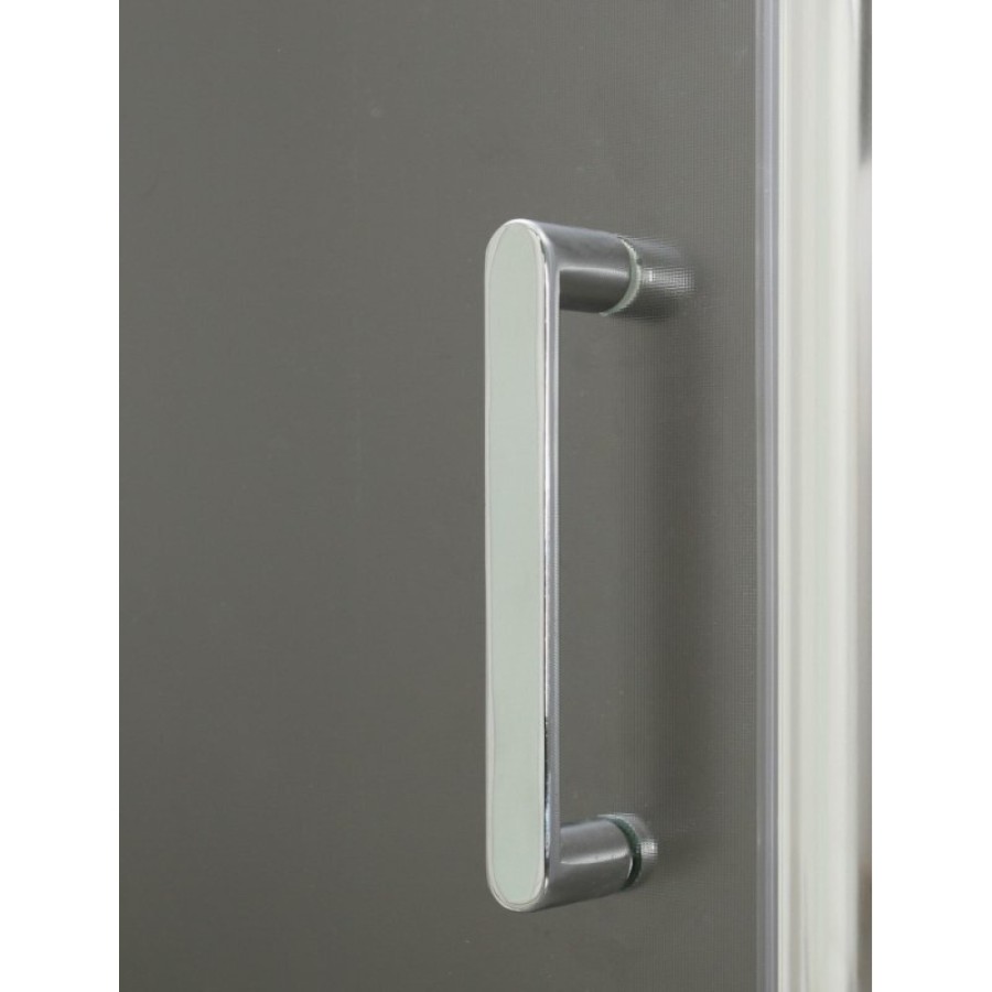 Шторка для ванны BelBagno Uno-195, UNO-195-VF-2-180/140-C-Cr, 140 х 180 см