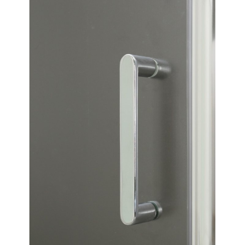 Душевой уголок BelBagno Uno 100 х 90 см, дверь раздвижная, стекло прозрачное, хром, UNO-AH-1-100/90-C-Cr