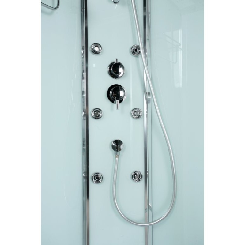 Душевая кабина BelBagno Uno-CAB-A-2-90-C-CR, 90 х 90 см