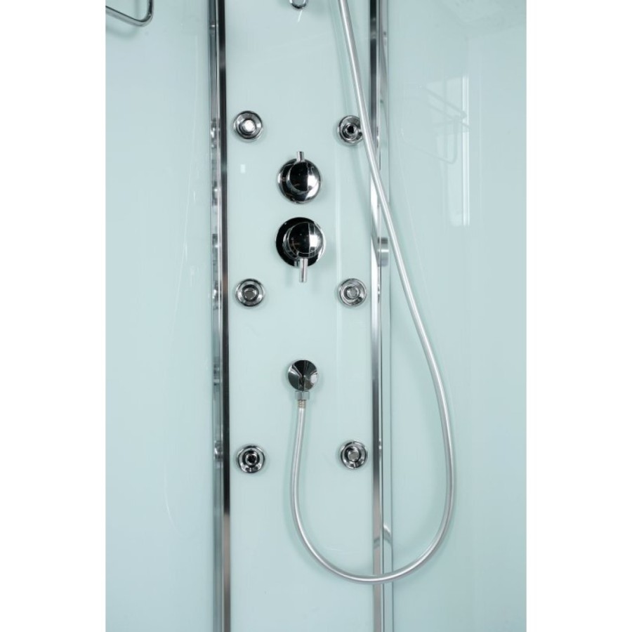 Душевая кабина BelBagno Uno-CAB-A-2-90-C-CR, 90 х 90 см