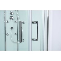 Душевая кабина BelBagno Uno-CAB-A-2-90-C-CR, 90 х 90 см