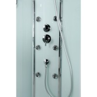 Душевая кабина BelBagno Uno-CAB-R-2-80-C-CR, 80 х 80 см