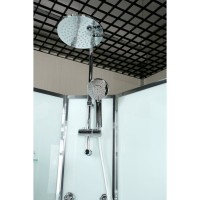 Душевая кабина BelBagno Uno-CAB-R-2-90-P-CR, 90 х 90 см