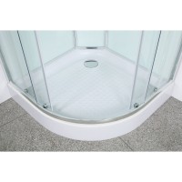 Душевая кабина BelBagno Uno-CAB-R-2-90-P-CR, 90 х 90 см