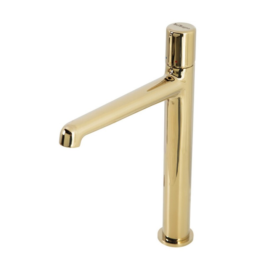 Смеситель для раковины BelBagno Uno, золото, UNO-LMC-ORO-W0