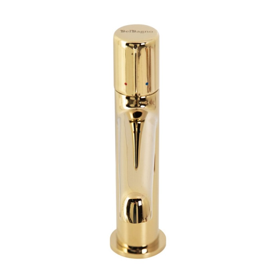 Смеситель для раковины BelBagno Uno, золото, UNO-LVM-ORO