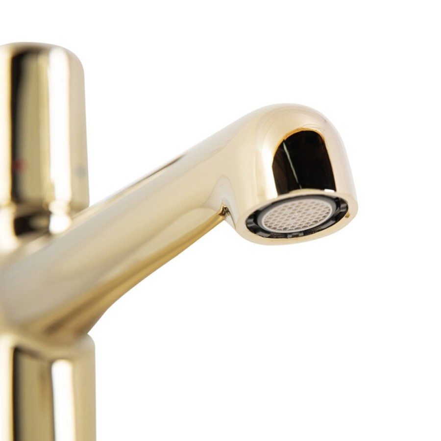 Смеситель для раковины BelBagno Uno, золото, UNO-LVM-ORO