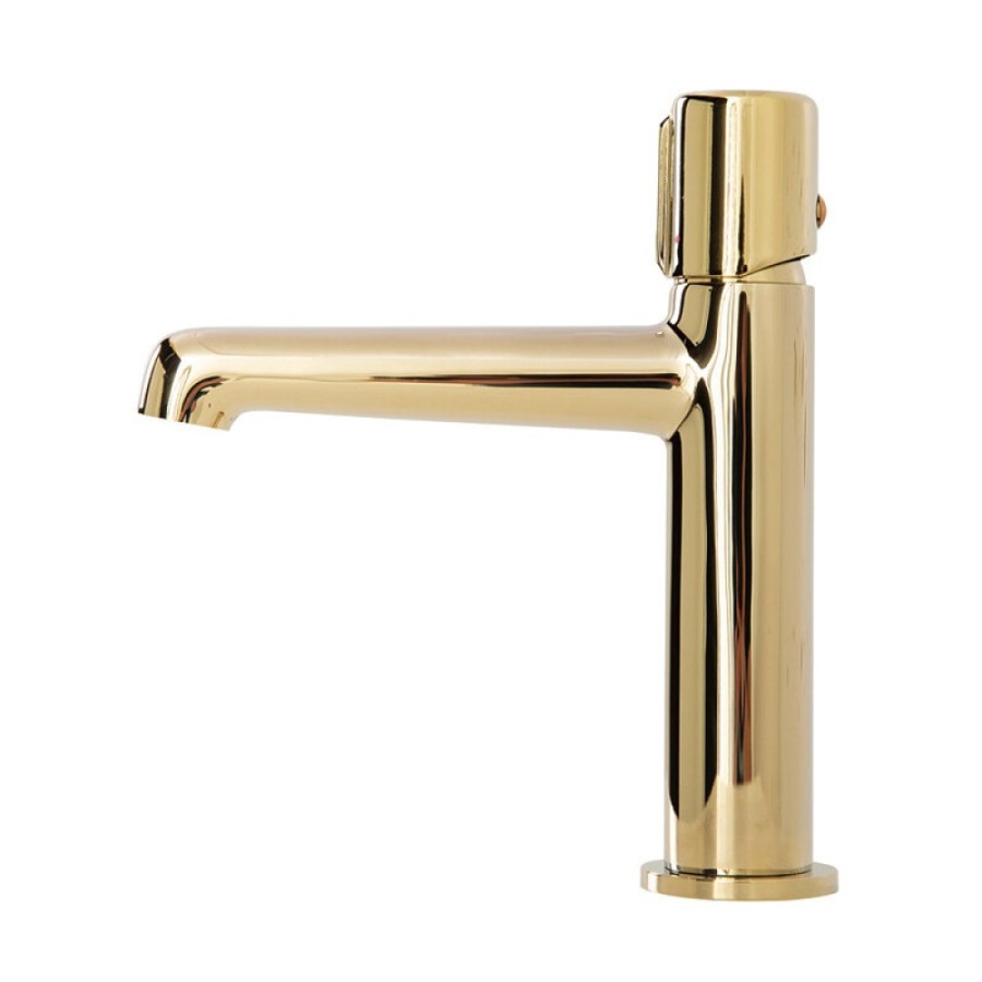 Смеситель для раковины BelBagno Uno, золото, UNO-LVM-ORO