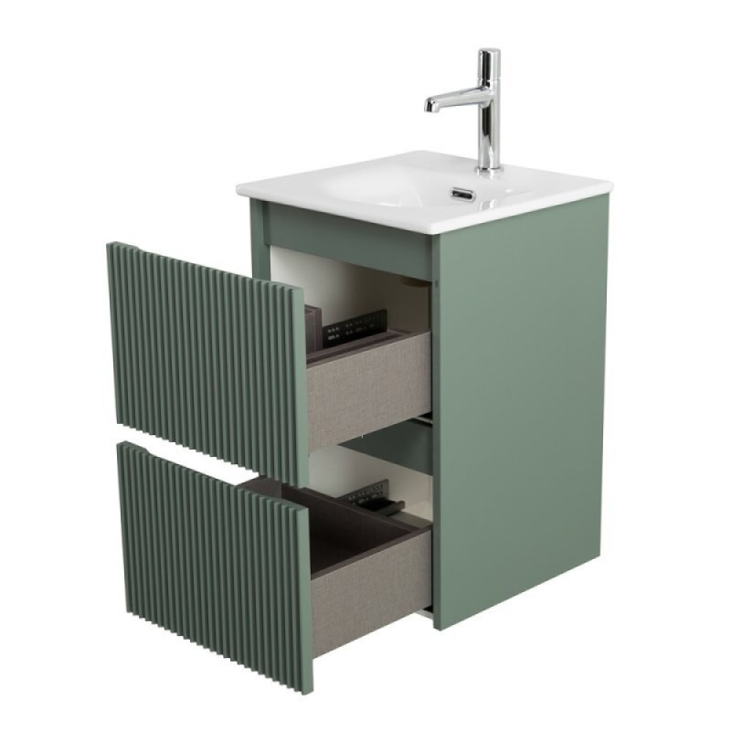 Тумба под раковину BelBagno UNO-MINI-400-2C-SO-VO, 40 см, подвесная, еловая матовая
