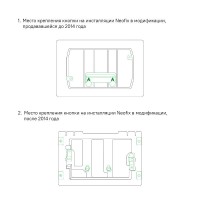 Клавиша смыва Iddis Unisteel UNSR2GMi77, механическая, графит матовый