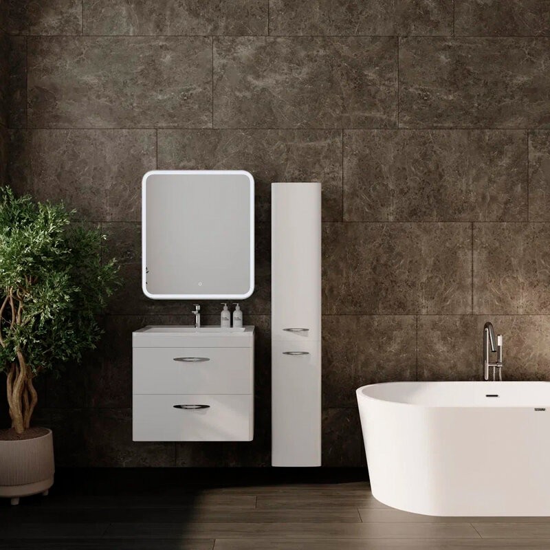 Колонна универсальная Style Line El Fante Каре 30 СС-00002271 Люкс Plus, 30 см, напольная, белая