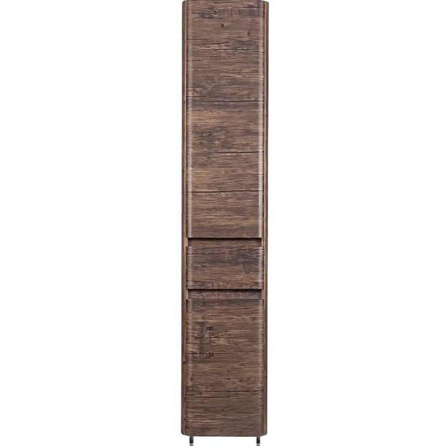 Пенал Style Line Атлантика Люкс Plus, 35 см, подвесной/напольный, старое дерево, СС-00002222