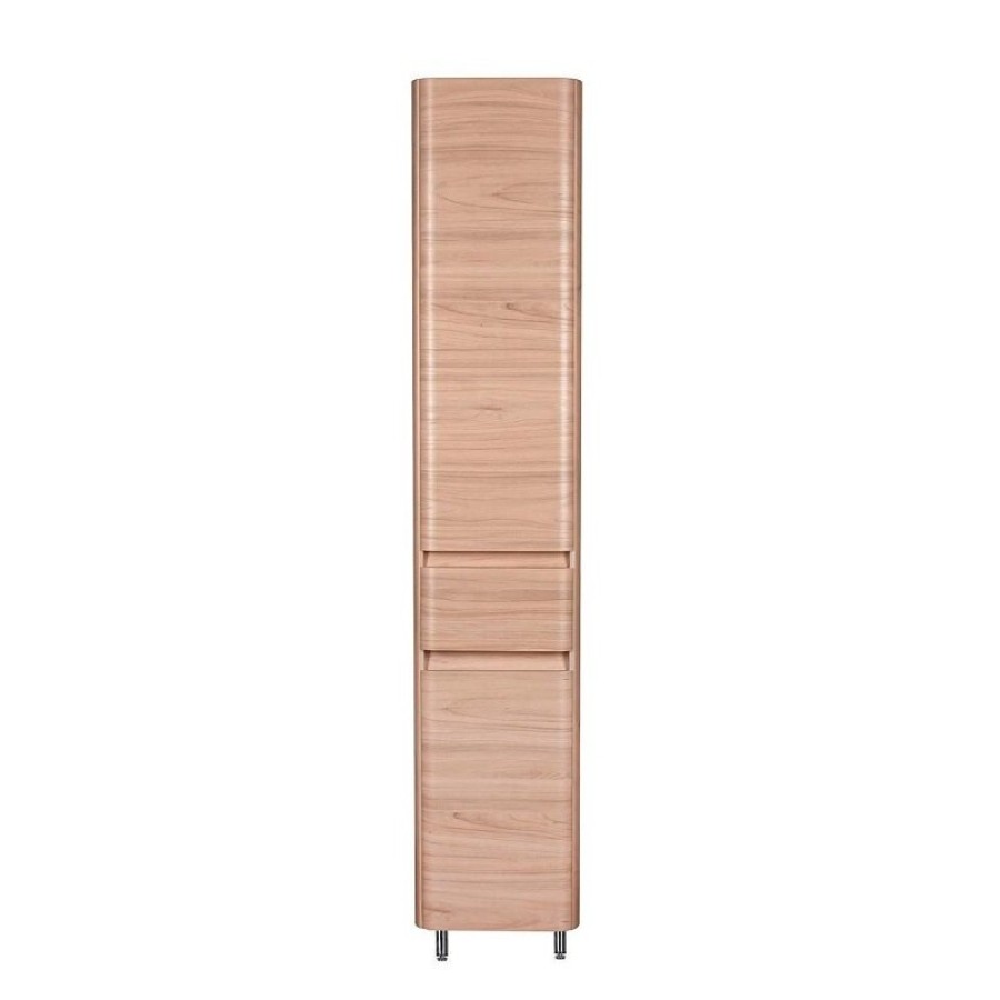 Пенал Style Line Атлантика 35 L, СС-00002228, 35 см, подвесной/напольный, с корзиной, Люкс ясень перламутр Plus