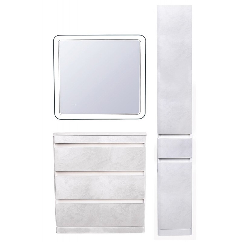 Колонна универсальная Style Line El Fante Атлантика 30 СС-00002277 Люкс Plus, 30 см, напольная, бетон крем