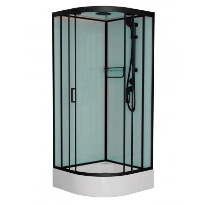 Душевая кабина Frank F400/1 Black Размер:100*100*25*...