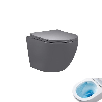 Унитаз подвесной Tornado Gid Tr2122TF-Dgm 62260Y сер...