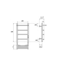 Полотенцесушитель электрический APEXTERMO ...