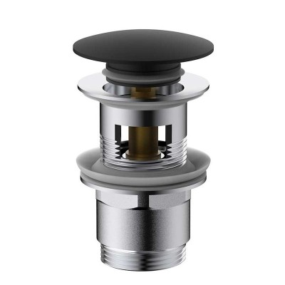 Донный клапан DPU-1B01MB клик-клак G1 1/4, с перелив...