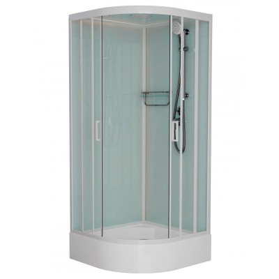 Душевая кабина Frank F400/1 White Размер:100*100*25*...