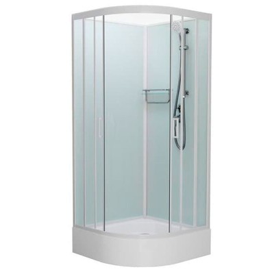 Душевая кабина Frank F400/1 White без крыши Размер:1...