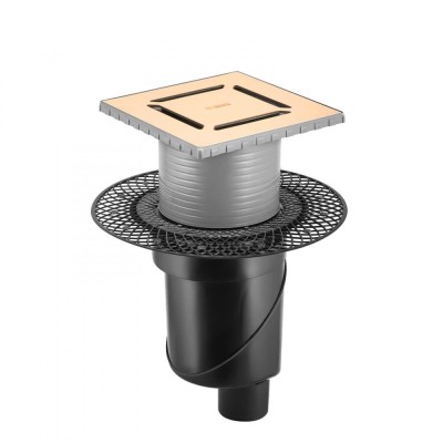 Душевой трап Berges PLATZ Norma 150х150