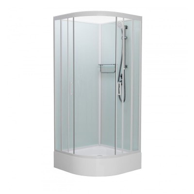 Душевая кабина Frank F409/1 White без крыши Размер:9...