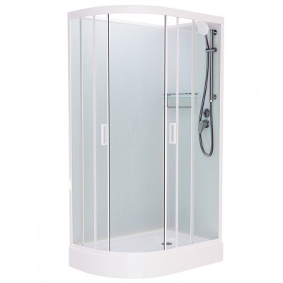 Душевая кабина Frank F418R White без крыши Размер:10...