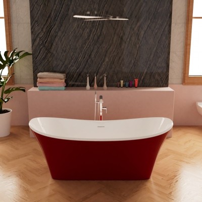 Ванна Frank F6104 White/Red отдельностоящая Размер:1...