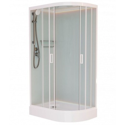 Душевая кабина Frank F418L White Размер:100*80*210см